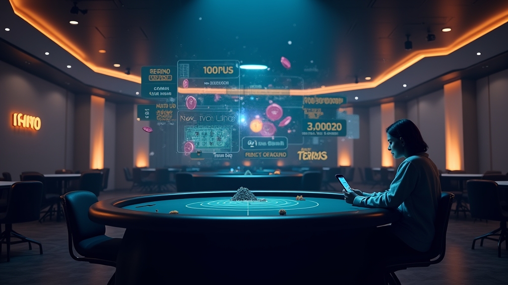 Bonusübersicht mit Codefeld, Gratischips und No-Deposit-Hinweisen im Casino-Look
